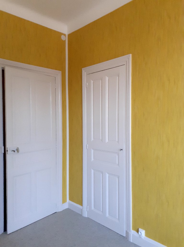 Peinture intérieure d'un mur composé de deux portes - Paint House 14 Peinture intérieure d'un mur composé de deux portes - Paint House 14