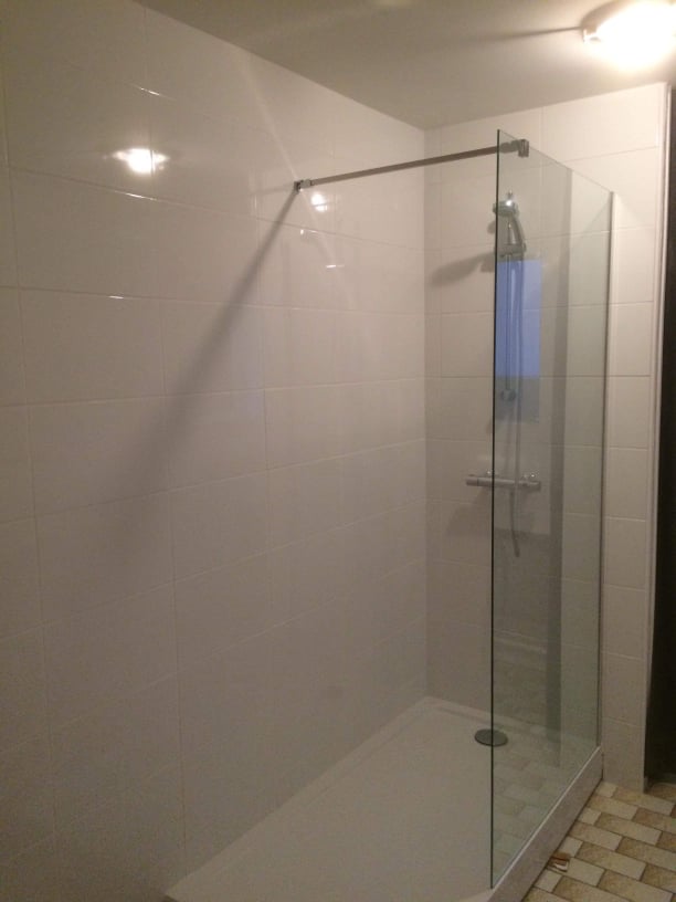 Réalisation d'une douche - Salle de bain - Paint House 14 Réalisation d'une douche - Salle de bain - Paint House 14
